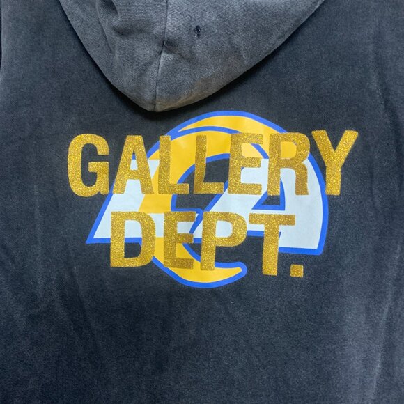 Gallery Dept LA Rams Vintage Hoodie Washed Hoodie - Picture 5 of 6